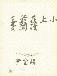 王爷在上小说免费阅读
