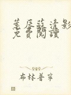 叶辰苏清影全文免费阅读封面