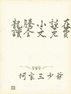 龙腾小说在线阅读全文免费阅读无弹窗封面