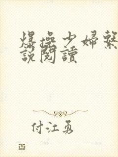 爆操少妇系列小说阅读封面