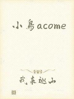 小鸟acome