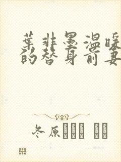 叶非墨温暖总裁的替身前妻封面
