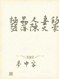 极品人妻的无奈堕落陈天豪