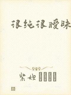 很纯很暧昧小说