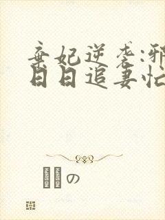 弃妃逆袭:邪王日日追妻忙全文版封面