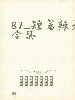 87_短篇辣文合集