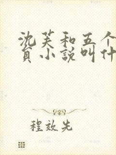 沈芙和五个消防员小说叫什么封面