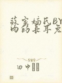 苏家嫡氏BY吃肉的长耳兔