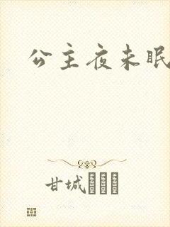公主夜未眠封面