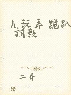 h 玩弄 跪趴 调教