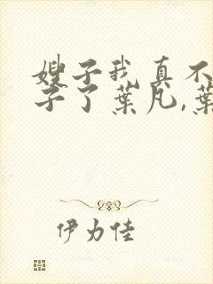 嫂子我真不是傻子了叶凡,叶凡封面