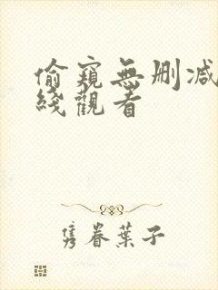 偷窥无删减版在线观看