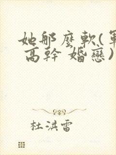 她那么软(军婚 高干 婚恋)完结封面