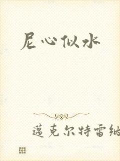 尼心似水封面