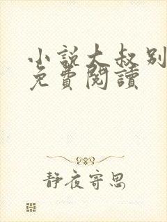 小说大叔别撩我免费阅读