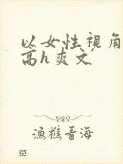 以女性视角写的高h爽文