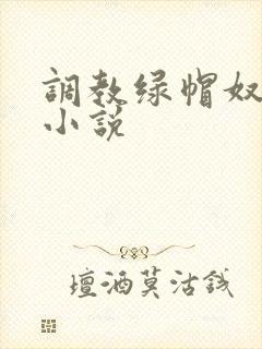 调教绿帽奴伺候小说封面