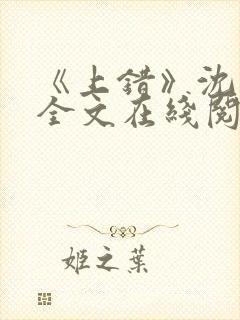 《上错》沈南初全文在线阅读笔趣阁封面