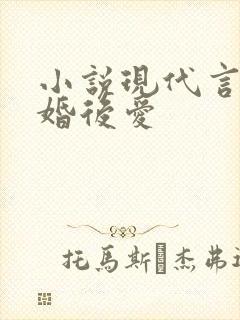 小说现代言情先婚后爱