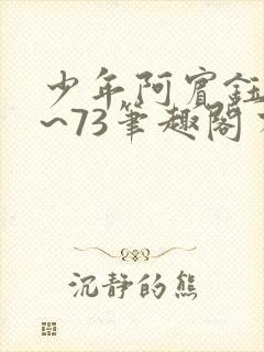 少年阿宾钰慧1~73笔趣阁有声小说