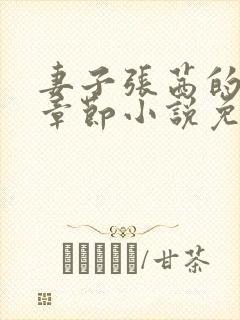 妻子张茜的最新章节小说免费阅读封面