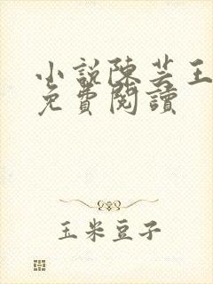 小说陈芸王富贵免费阅读