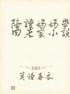 陪读妈妈带儿子回老家小说免费阅读