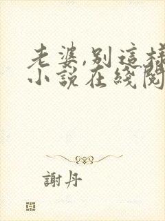老婆,别这样 小说在线阅读