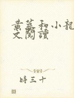 黄蓉和小龙女全文阅读