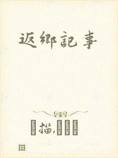返乡记事封面