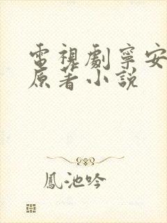 电视剧宁安如梦原著小说