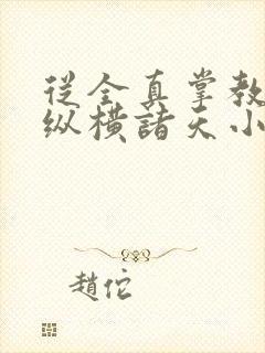 从全真掌教开始纵横诸天小说阅读全文