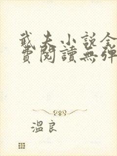 武夫小说全文免费阅读无弹窗