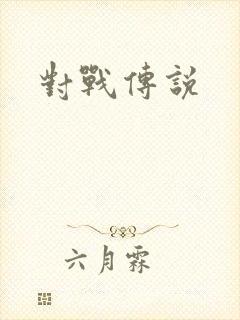 对战传说封面