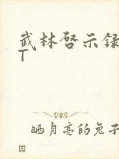 武林启示录TXT