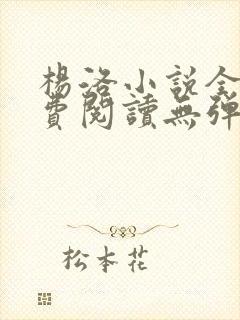 杨洛小说全文免费阅读无弹窗最新章节封面