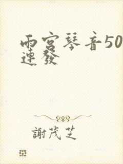雨宫琴音500连发封面