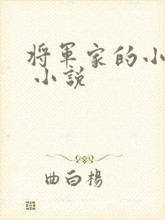 将军家的小娇娘 小说