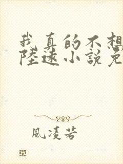 我真的不想出名陆远小说免费阅读