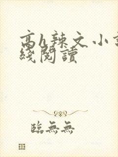 高h辣文小说在线阅读