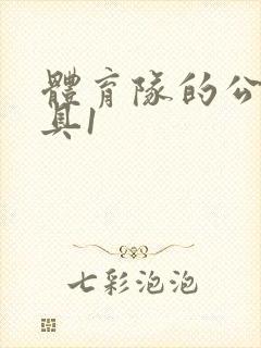 体育队的公用玩具1