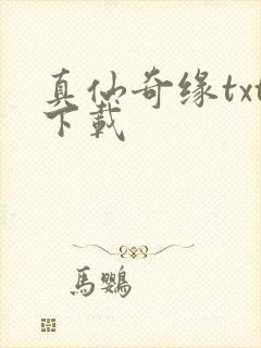 真仙奇缘txt下载