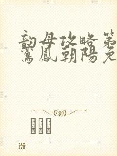 韵母攻略第二部鸾凤朝阳免费阅读
