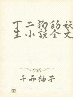 丁二狗的妖孽人生小说全文免费