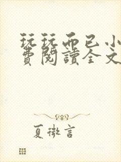 玩玩而已小说免费阅读全文