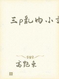 三p乱肉小说