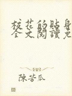 校花的贴身高手全文阅读免费