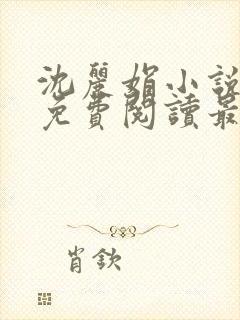 沈丽娟小说全文免费阅读最新章节封面