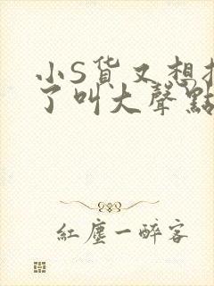小S货又想挨C了叫大声点小