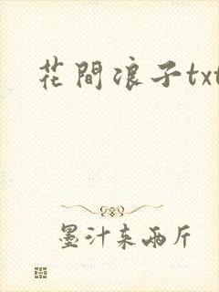 花间浪子txt